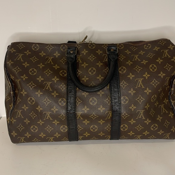 💯 Authentic Louis Vuitton Speedy Monogram Vintage RARE Black 2-way zipper - Picture 14 of 17